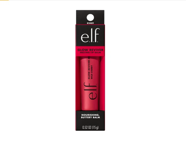 e.l.f. Bálsamo labial Glow Reviver Melting - Wild Cherry Foto 4 de 4