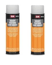 SEM 39793 Heavy Texture Chip Guard Opaque Auto Body Coating Aerosol Spray(2Pack)