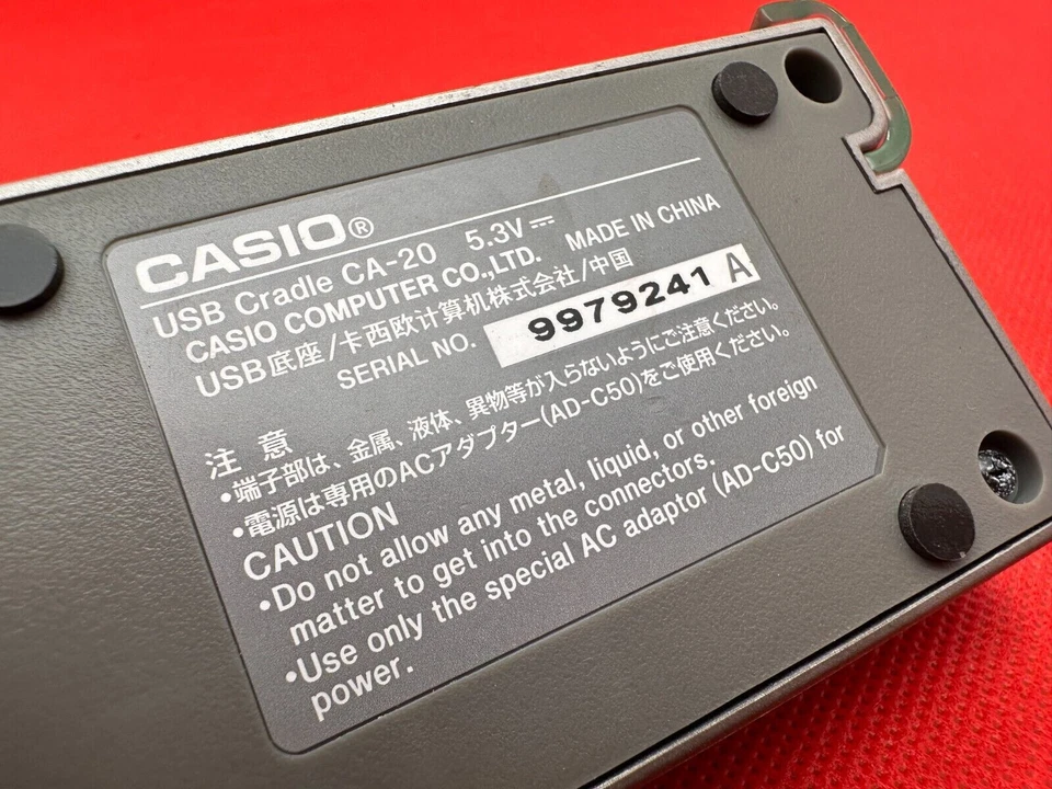CASIO CA-20 Cradle CHARGER for select Exilim Cameras - Image 4 of 4