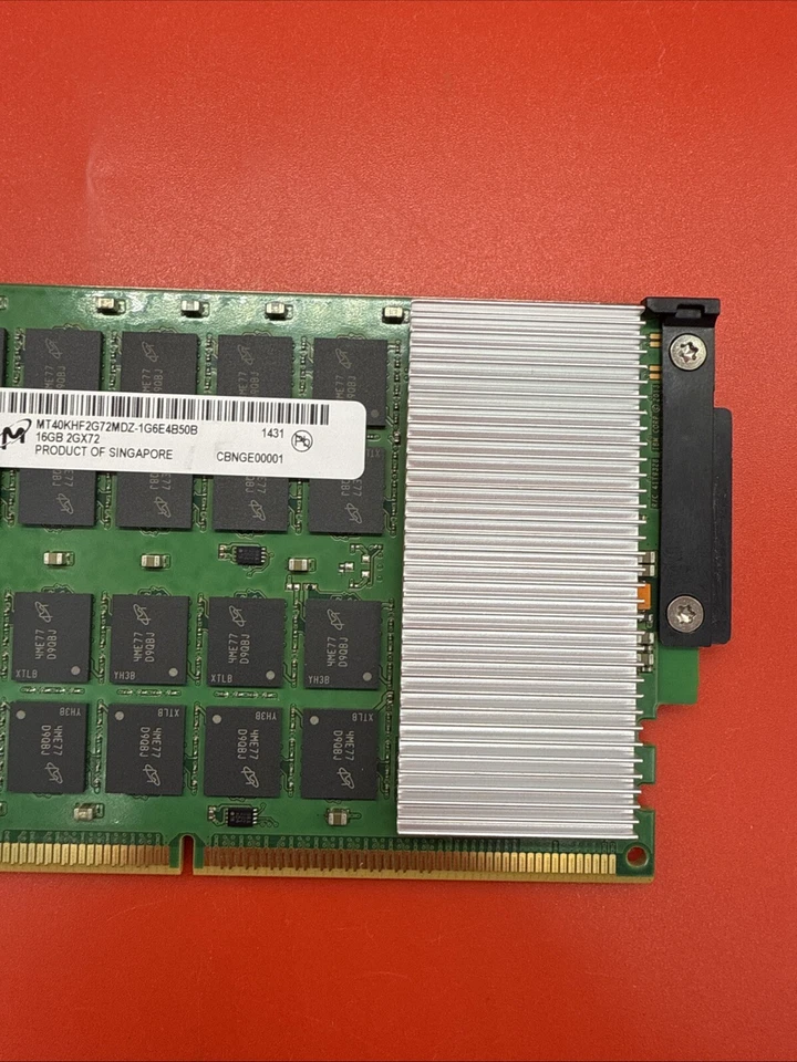 IBM 00JA656 N45156 31E8 16GB MTA40KHF2G72MDZ-1G6E4B50B Server Ram - Image 4 of 4