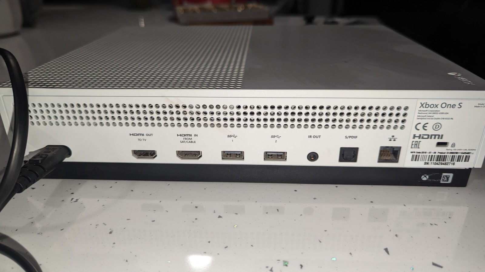 Microsoft Xbox One S 1TB Console White 889842105100 eBay