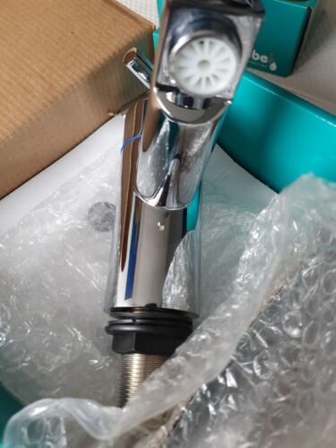 Stylish Tiber Oasis Cross Head Pillar Basin Bath Taps 3/4" in Chrome. RRP £180 - Picture 5 of 9