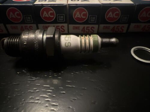 (8) NOS AC 45S Spark Plugs.....GTO, Firebird, Catalina..etc.....GM #5612371 - Picture 3 of 5