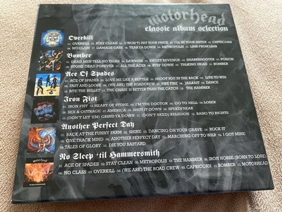 Motörhead ６枚組 album selection MOTORHEAD - CLASSIC ALBUM SELECTION - 6 CD ALBUM BOX SET | eBay