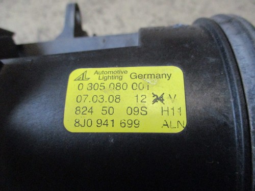 Nebelscheinwerfer links AUDI TT 8J 8J0941699 AL NSW Nebelleuchte - Picture 5 of 5