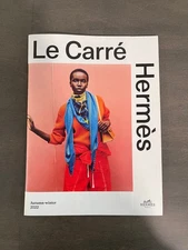 Hermes 2022 Autumn Winter Le Carre Scarf Booklet Catalog Look Book English New
