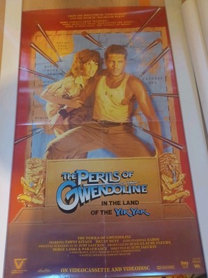 Vestron 1985 The Perils Of Gwendoline [in the land of the Yik Yak] Original Vint
