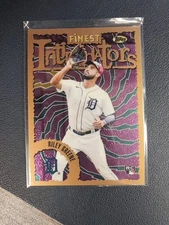 2023 Topps Finest Flashbacks - Finest Intimidators Riley Greene #17 (RC) Tigers