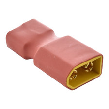 No Wires Connector - XT60 / XT-60 Male to Female T-Plug Adapter Deans Style