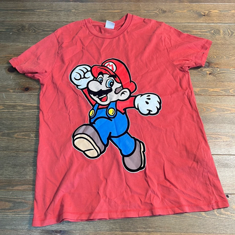 Zara Kids Graphic T-Shirt Red Youth Size 11-12 Súper Mario - Image 4 of 4