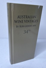 Australian Wine Vintages 34th Edition by Robert Geddes MW Hardcover 2017