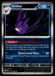 Crobat 051/086 Chaos Rising Holo Rare