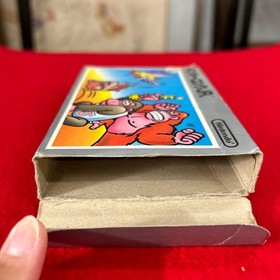 Famicom Donkey Kong Jr. HC-JR Siler Box Software Instruction