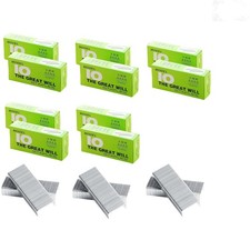 10000 Pcs Mini Staples 0.4 Inch x 0.2 Inch for Desk Top Stapler Office Home