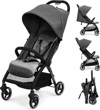 For Lightweight Baby Stroller Pram Foldable Travel Buggy 4 Season Pushchair UK