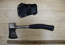 Vntg Fuller Pro Camp Axe W/Plastic Sheath,1lb,. 14.4oz,7/8" Edge,Excellent