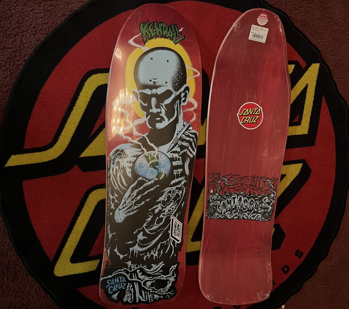 Santa Cruz 11116481 Complete Kendall Atomic Man Reissue Skateboard
