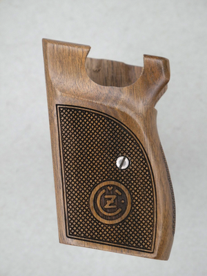 CUSTOM DESIGN WALNUT WOOD GRIPS FITS CZ VZOR 70 - 50 7.65MM 32 ACP