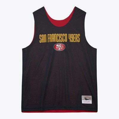 Mitchell & Ness Men's San Francisco 49ers Mesh Reversible Jersey Tank Top
