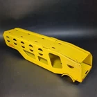 Tonka Car Carrier Trailer 840 Yellow Body 1960's