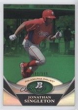 2011 Bowman Platinum Prospects Green 589/599 Jon Singleton Jonathan #BPP10 2b3