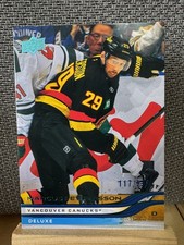 2025-26 UD Series 2 SP Deluxe Marcus Pettersson #428 /250 Vancouver Canucks