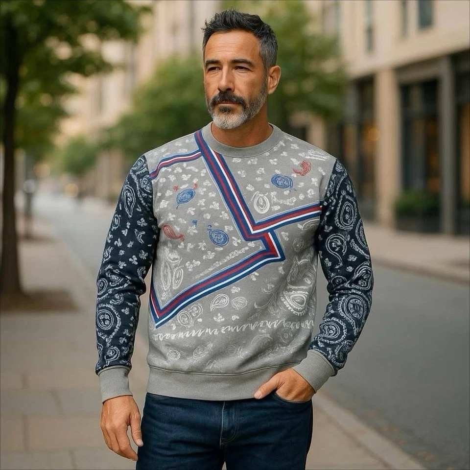 Bandana de algodón estampado Foto 2 de 4