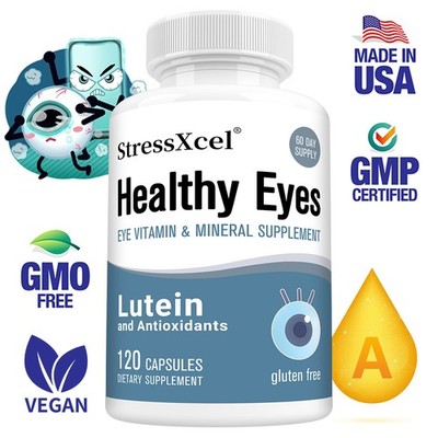 StressXcel Multivitamine Mineralstoffe, 30~120Kaps,unterstützt Augengesundheit,