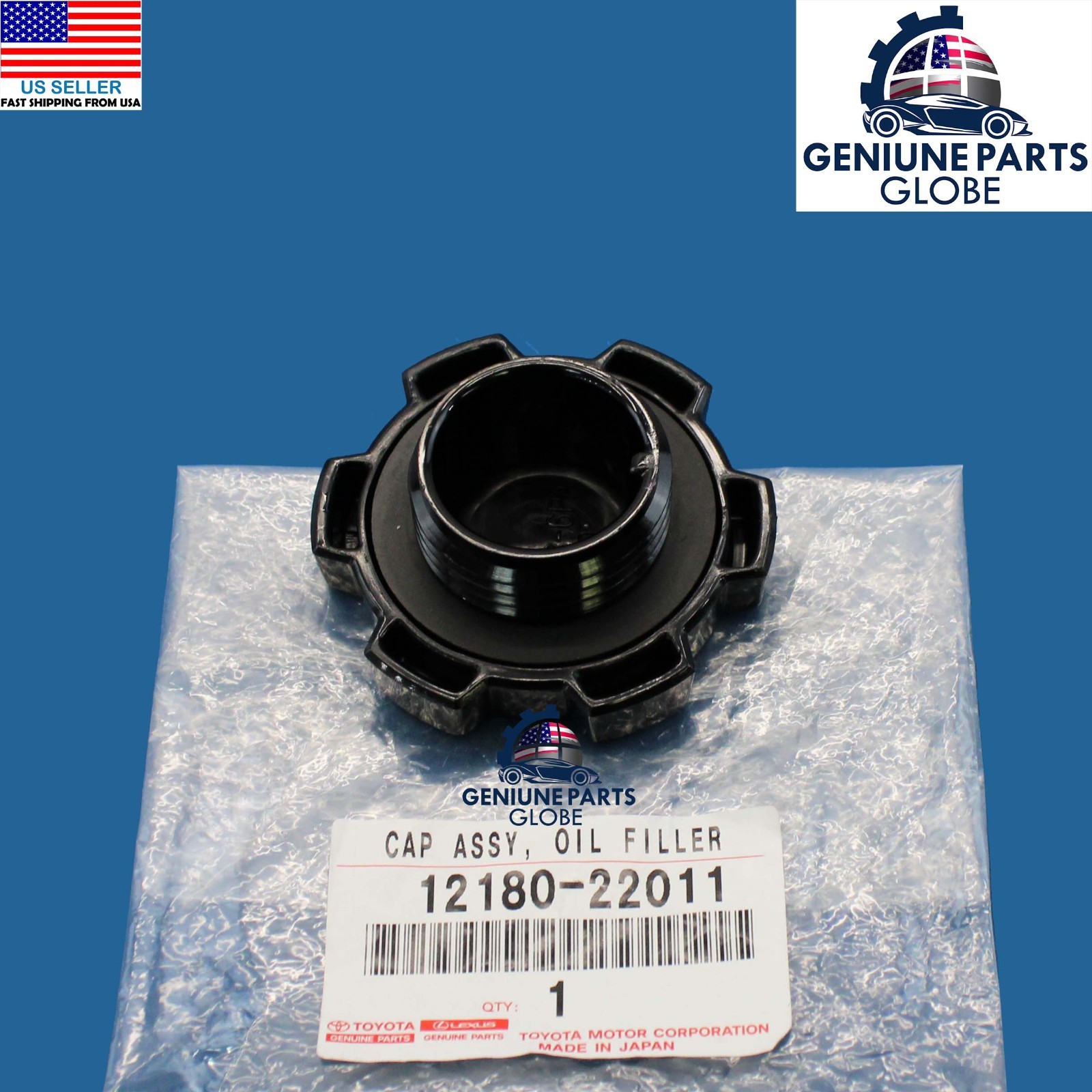 GENUINE OEM TOYOTA 4RUNNER SEQUOIA TACOMA TUNDRA T100 OIL FILLER CAP 12180-22011
