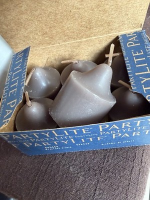 PartyLite Votive Candles MIDNIGHT ORCHID New in Box of 6 Votive Candles
