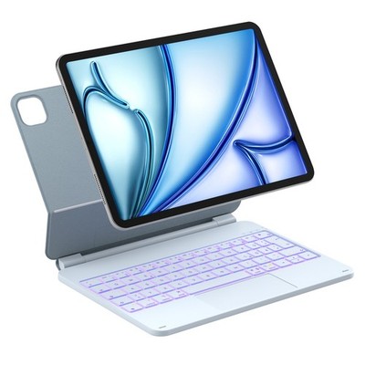Inateck Magic Keyboard Tastatur Hülle für 11 Zoll iPad Air/iPad Pro, 7-Farb-BG