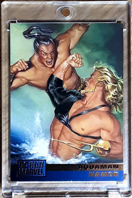 1995 DC VS Marvel Karte 46 AQUAMAN VS NAMOR.