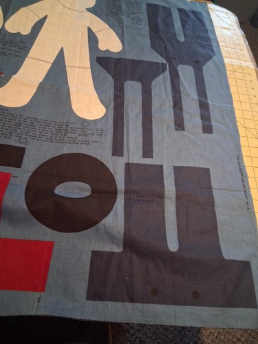 Joseph And Issac "Til The Work Is Done" Cotton Fabric Cut N Sew Panel - Picture 8 of 8
