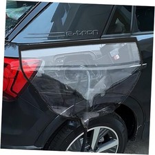 EV Charger Port Cover All-Weather Protection Magnetic Transparent Black