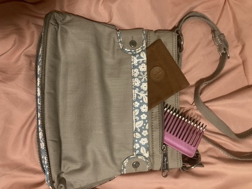 Vintage Thirty One Crossbody Purse Gray - Picture 4 of 8