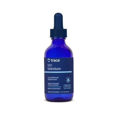 Trace Minerals Ionic Selenium, Liquid Antioxidant, Thyroid, 300 mcg, 2 fl oz