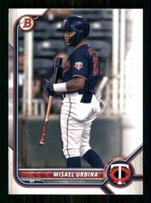 2022 Bowman #BP-86 Misael Urbina Minnesota Twins 63085