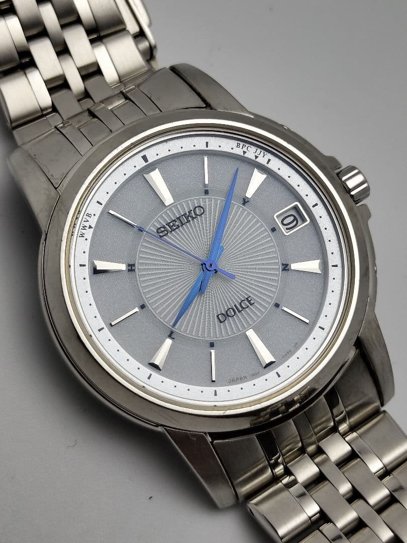 needles! Seiko 3 Popular Solar Dolce Radio Radio SADZ101 Watch blue - VintageWatches.PK needles! Seiko 3 Popular Solar Dolce Radio Radio SADZ101 Watch blue - vintagewatches.pk