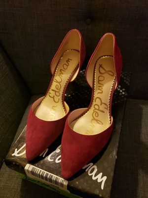 Pre Owned Sam Edelman Telsa Heels 6.5 M