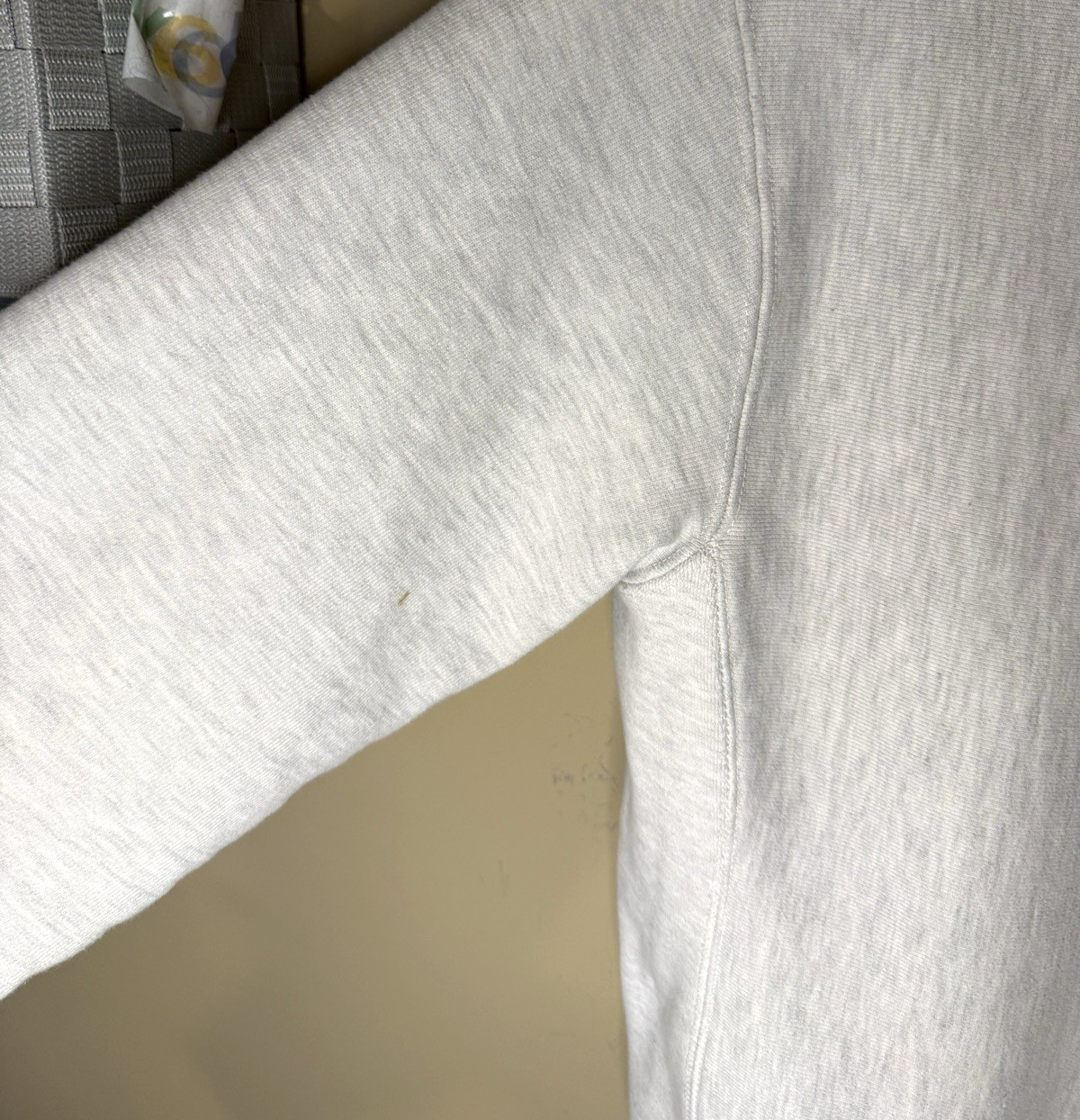 Champion Reverse Weave Cape Cod Grey Pullover 1/4… - image 5