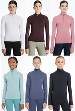 LeMieux Young Rider Hope Lightweight Base Layer Teens Kids Wicking XC Top Shirt