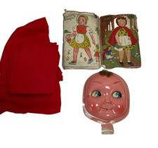 Original 1940?s Economy Design Sewing Patterns Rag Doll Vintage