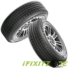 2 Michelin Defender2 255/60R19 109H 80K Mileage Warranty 840BB SUV CUV Sedan