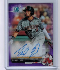 2017 Bowman Chrome Dawel Lugo Purple Refractor Prospect Auto #'ed 250/250