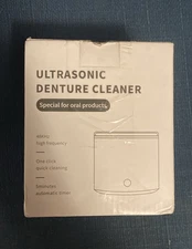 Ultrasonic Cleaner, Dentures, Braces, Retainers, Jewelry EZ Clean, Auto-Timer