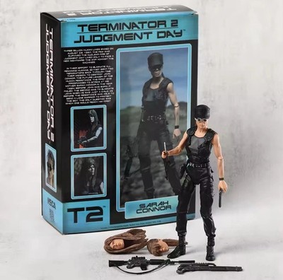 NECA Terminator 2 Judgment Day Sarah Connor Linda Hamilton 7'' Action Figure