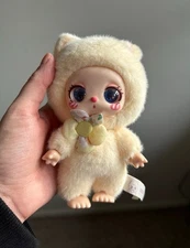 Liila’s Lucky Cat Yellow Banana Kitty Pendant Plush Liila