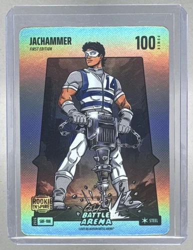 JacHammer Caglianone 2026 Bo Jackson Battle Arena #SBF-108 First Edition Steel