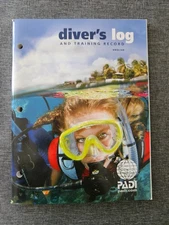 PADI Diver's Log and Training Record -Scuba Diving