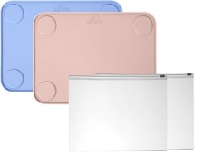 Mrpr Silicone Suction Placemats For Toddlers Bpa-Free Non-Slip Dishwasher-Safe
